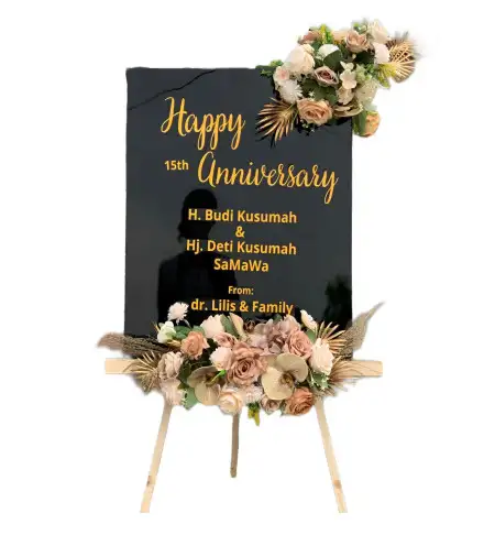 Papan Bunga Akrilik kutai barat